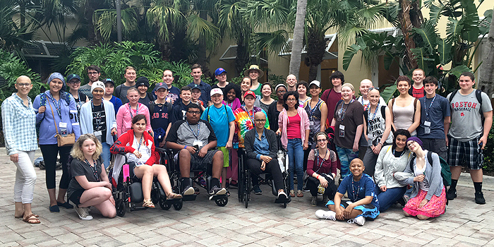 45 patients and 24 chaperones on this year’s spring training trip