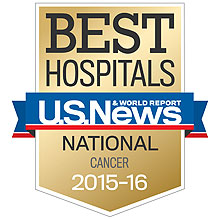 U.S. News & World Report best adult cancer hospital