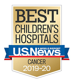 US News and World Report Best Children's Cancer Hospital 2019-2020
