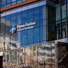 Yawkey Center for Cancer Care building with 2019 logo
