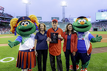 Boston Red Sox Jimmy Fund award winners