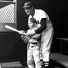 Ted Williams and young patient