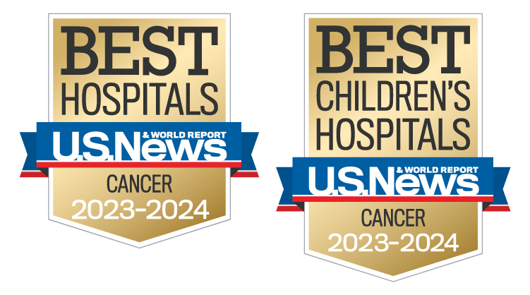 U.S. News & World Report best pediatric and adult cancer hospitals