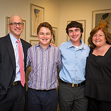 Michael Selsman and family