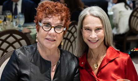 Patti Fine (left) and Lydia Schoenfeld