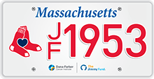 Red Sox Foundation / Jimmy Fund License Plates